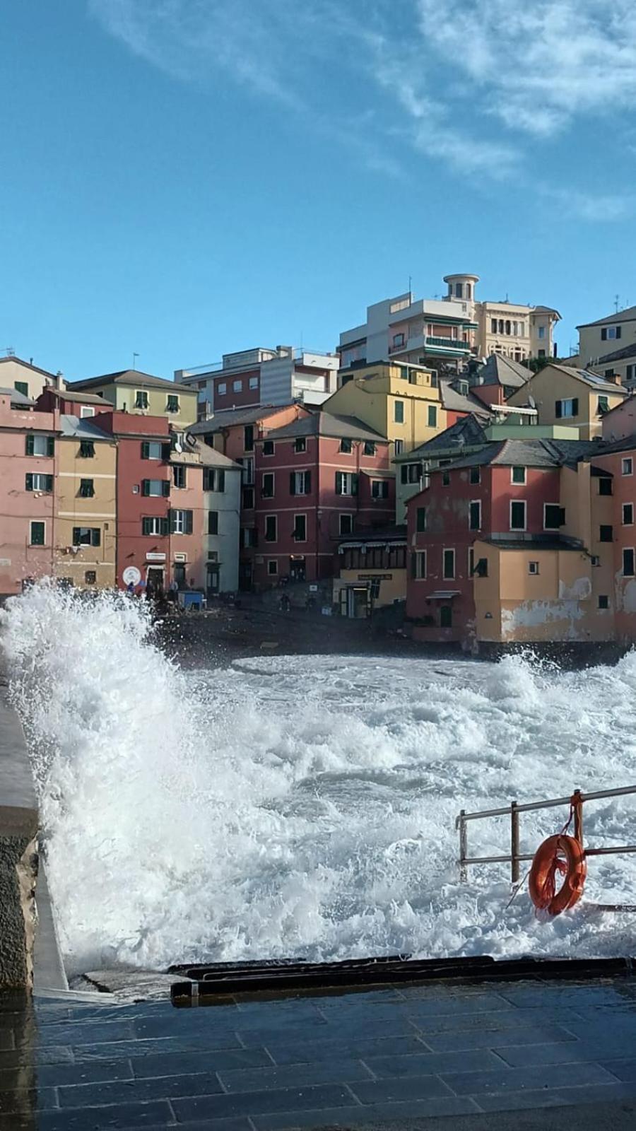 Appartement Le Grazie Sopra I Tetti à Gênes Extérieur photo