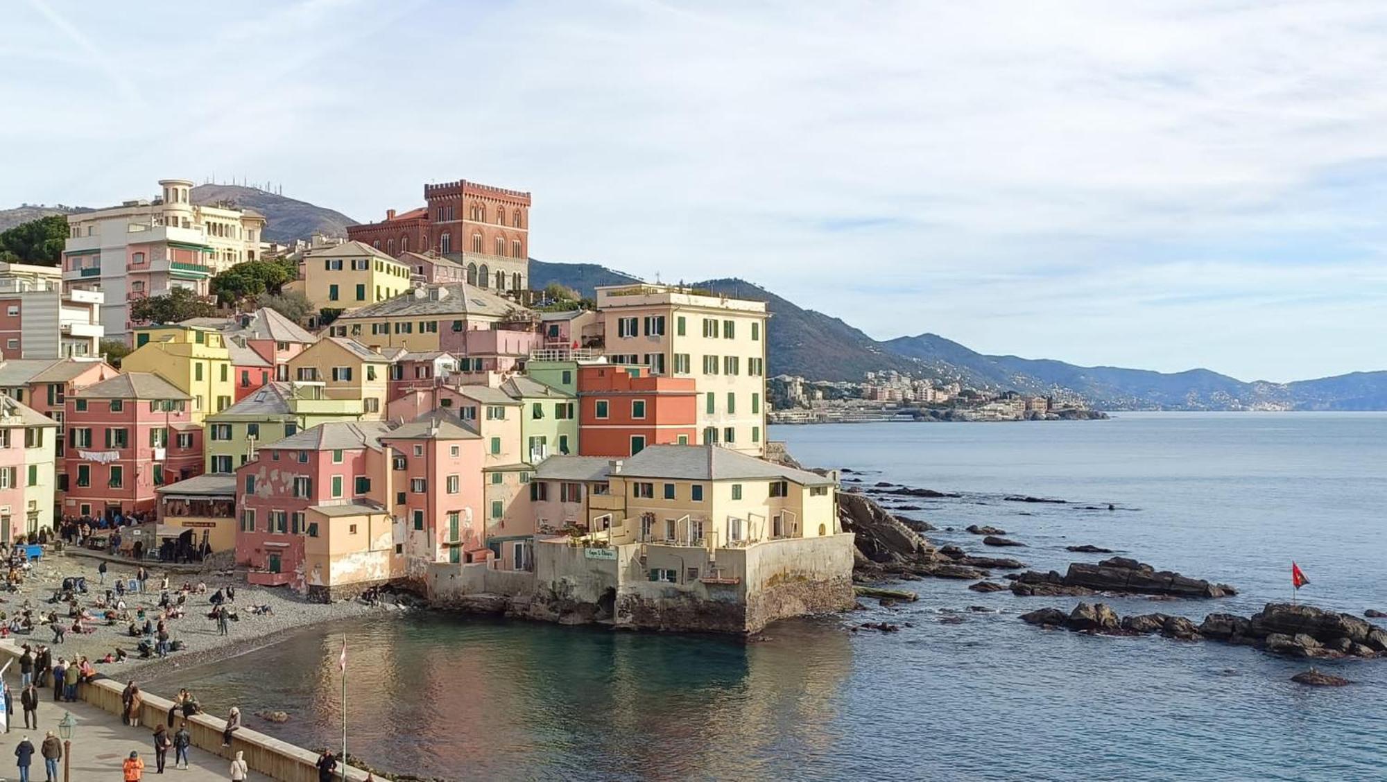 Appartement Le Grazie Sopra I Tetti à Gênes Extérieur photo